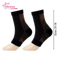 Muses Mall Open-toe Ankle Socks High Elasticity Compression Ankle Sleeves for Improved Circulation Unrestricted Movement Unisex Mid-tube Open-toe Socks for Neuropathy Support Sport Ankle Cuffs Moisture-wicking. 