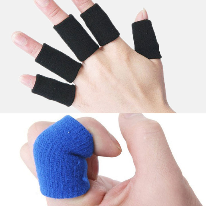 10Pcs/Set%20Finger%20Protection%20Arthritis%20Support%20Finger%20Guard%20Outdoor%20Sports%20Basketball%20Volleyball%20Elastic%20Finger%20Sleeves%20-%20Image%203