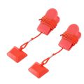 2Pc Treadmill Magnetic Safety Switch Universal Treadmill Emergency Stop Assy. 