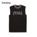 Sutuiying PUMA SQUAD Male Sleeveless Fifty percent discount Tee (Black) 67897401. 