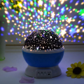 Charming Rotating Night Light Projector Lamp with Starry Star Master Sky and Unicorn Patterns for Kids and Babies , Romantic LED Projection Lamp with Dual USB/AA Battery Power. 