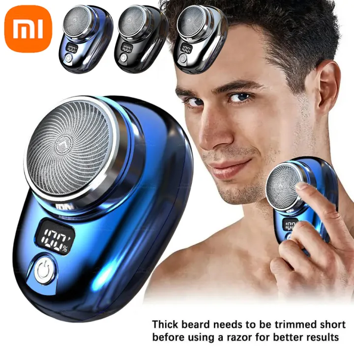 Mini Shaver Razor Usb Xiaomi USB Rechargeable Mini-Electric Shave Men Portable Razor ...