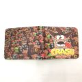 Classic Game Crash Bandicoot Wallet Crazy Trilogy Student Short Two-Fold Wallet. 