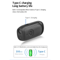 Ultrasonic Dog Repeller Long-Range Training Device USB Rechargeable with LED Light Outdoor Anti-Barking Protection Tool. 