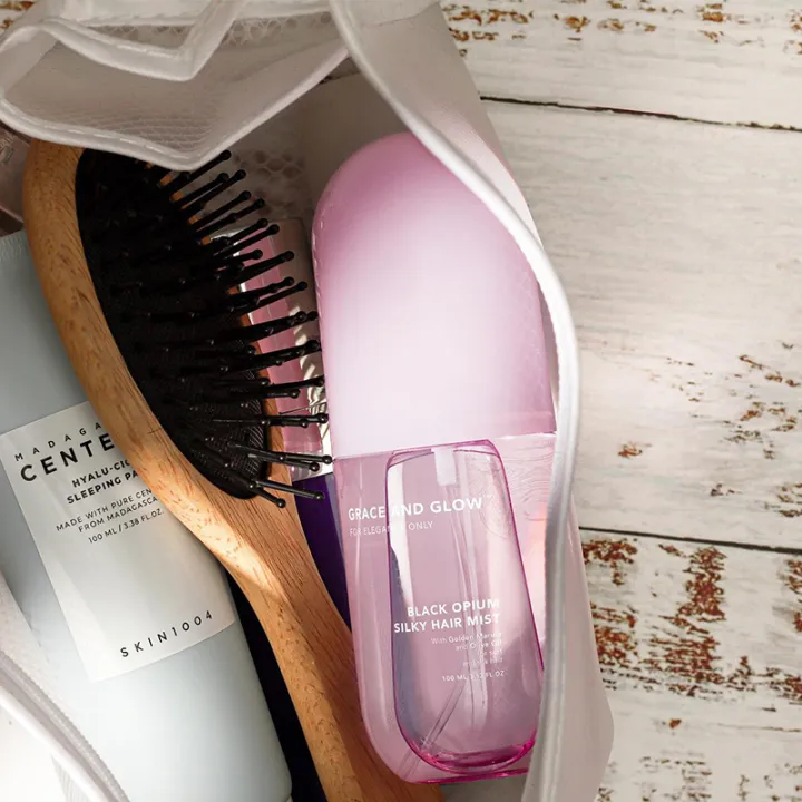 GRACE%20AND%20GLOW%20Silky%20Hair%20Mist%20Black%20Opium%20Perfume%20Hair%20Care%20Anti-frizz%20Add%20Shine%20Smoothing%20Nourishing%20Elegant%20Fragrant%20Spray%20-%20Image%203