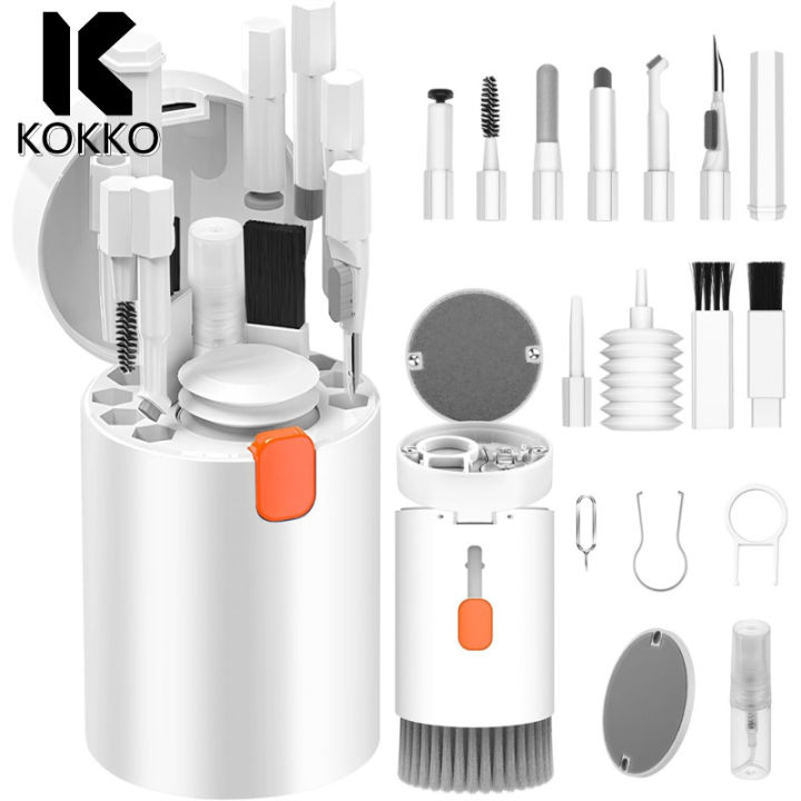 KOKKO Q20 20-in-1 Cleaner Kit For Keyboard, Earbud, Laptop, Phone Charging Port & Screen, Camera Lens, Computer, Electronic Cleaner Kit