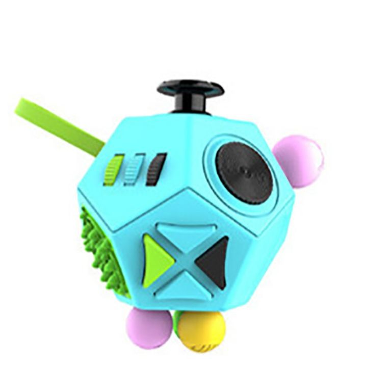 12-Side Fidget Cube Anti Depression Cube Fidget Cube t-oy Premium Quality Fidget Cube