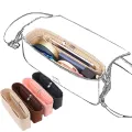 Multi-Pocket Women Insert Bag Felt Fabric Purse Handbag Organizer Bag Liner Tote MJK. 