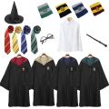 Harry Potter Academy Robe Cos Costume Gryffindor Magic Robe Hogwarts Wizard Robe Performance Costume Halloween. 