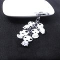 Mononoke Hime Kodama Keychain Princess Mononoke Elf Tree Elves Spirits Pendant Key Chain For Women Child Car Bag Keyring Jewelry. 