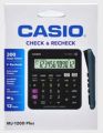 Solar-Powered CASIO MJ-120D PLUS Check & Correct Business Calculator Tool. 