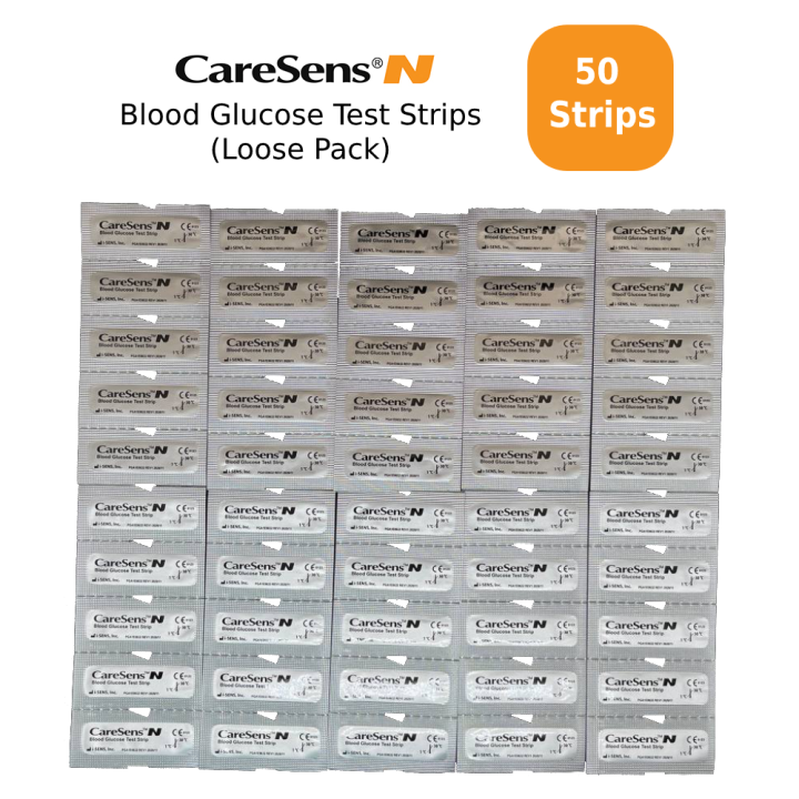 CareSens N Blood Glucose Test Strips (50 strips)