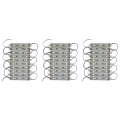 3 x 10Pcs 5050 SMD 3 LED Module LED Strip String Light Waterproof DC 12V Cool White. 