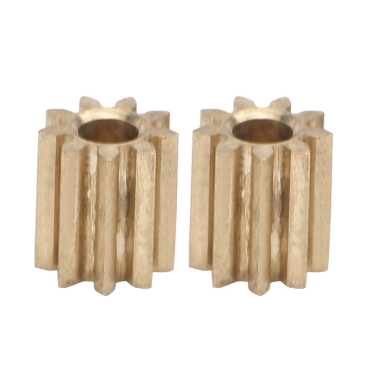 2pcs%20Car%20Motor%20Gear%20Motor%20Pinion%20Gear%20Brass%20Drive%20Gear%20Cogwheel%20Pinions%20Replacement%20for%20Duplo%20Intelli%20Lok%20Module%200.5%209%20Teeth%20-%20Image%204