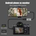 Android Phone Tablet as Camera Monitor DSLR Video Capture Card 4K 1080P HDMI-compatible 2.0 Adapter for Vlog Youtuber Filmmaker. 