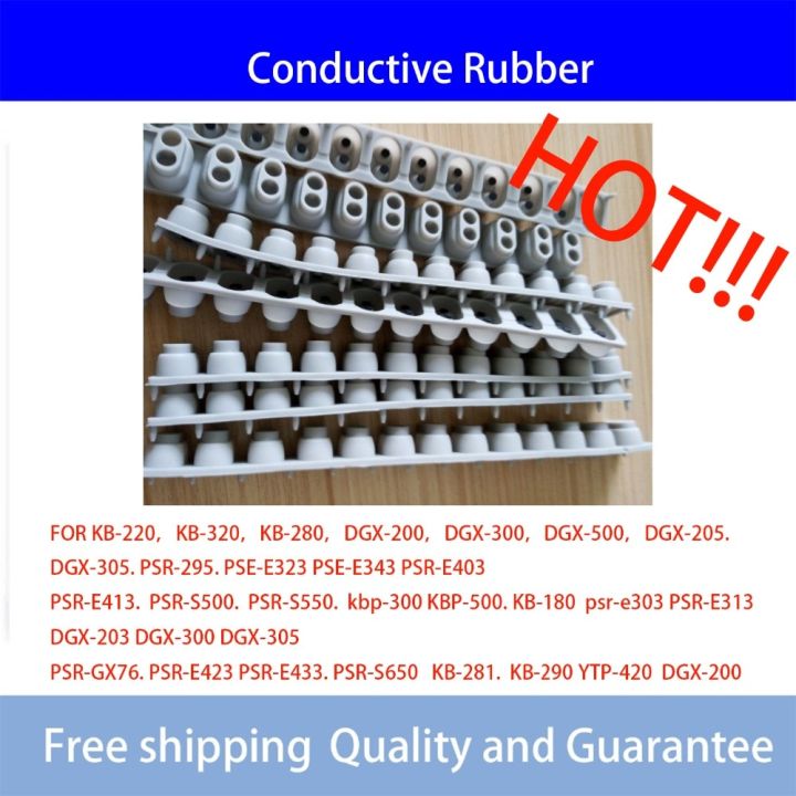 【Universal Car Parts Store】5PCS/Lot Conductive Rubber Pad Button D-Pad for Yamaha DGX-205 KB-180 psr-E303 PSR-E313 PSE-E343 E403