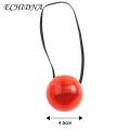 Light Up Clown Nose Led Glowing Red Clown Nose Fun Cosplay Accessory for Parties with Elastic Straps Buyer's Favorite Red Light-up Holiday Nose. 