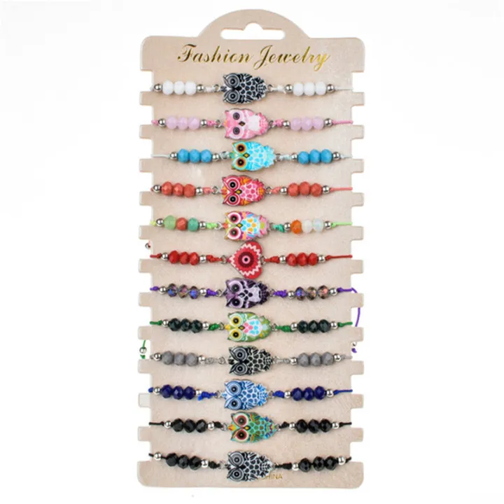 NEW%2012pcs/set%20Bohemian%20Colorful%20Elephant%20Animal%20Charms%20Braided%20Bracelets%20Women%20Crystal%20Bead%20Rope%20Chain%20Yoga%20Bracelet%20Anklet%20Jewelry%20-%20Image%203