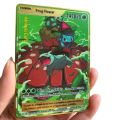 pokemon cards golden 2023 new 10000 Arceus Vmax Gx gold pocket monster card Spanish iron metal Pokmo Letters children's gift game collection cardParty Games Crafts. 