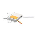 1Pc EU US Plug Touch Switch 12V 1A Bathroom Mirror Switch Touch Sensor For Led Light Mirror Headlight Capacitance Sensor Module. 