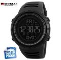 Unisex Sports Woch Digital Time Display Water Resistant Shockproof and Waterproof Watch World Time LED Auto Light Sports Wrist Watches For Men Women Boys Girls Black 169765485 SC. 
