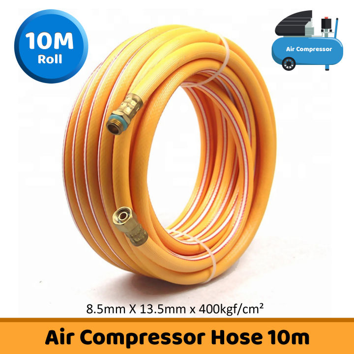 Compressor hose 10m air compressor hose 8.5mm x 13.5mm 400kgf/cm² 10meter roll