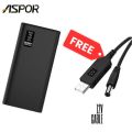 Aspor A330 Powerbank 10000 MAH with Free Gift. 