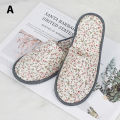 Portable Slippers Men Women Hotel Disposable Shoes Unisex Business Travel Spa Home Guest Party Indoor Folding Slippers. 