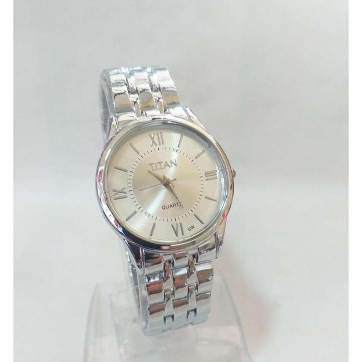 Ladies Women Luxury Silver Watch