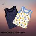 Printed 3 pieces boys cotton arm cut Boys top vest kids outfits set kids cloth dresses for boys. 