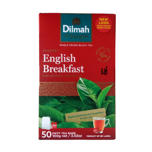 Dilmah  English Breakfast 50 Tea Bags (2.0G)