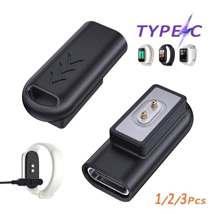 USB TYPE-C Charger Adapter For Xiaomi Mi Band 8 Pro Bracelet Redmi Smart Band 2 Watch 4 3 Portable Magnetic Charger Connector