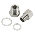 Practical Oil Pressure Adapter Fitting Swap Gauge Sensor Adapter M16X1.5 M12X1.5 1/8 Connector NPT Connectors. 