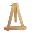 5 Inch Mini Wooden Easel Stands, Place Card Holders for Table Top Display, Invitations, Photos. 