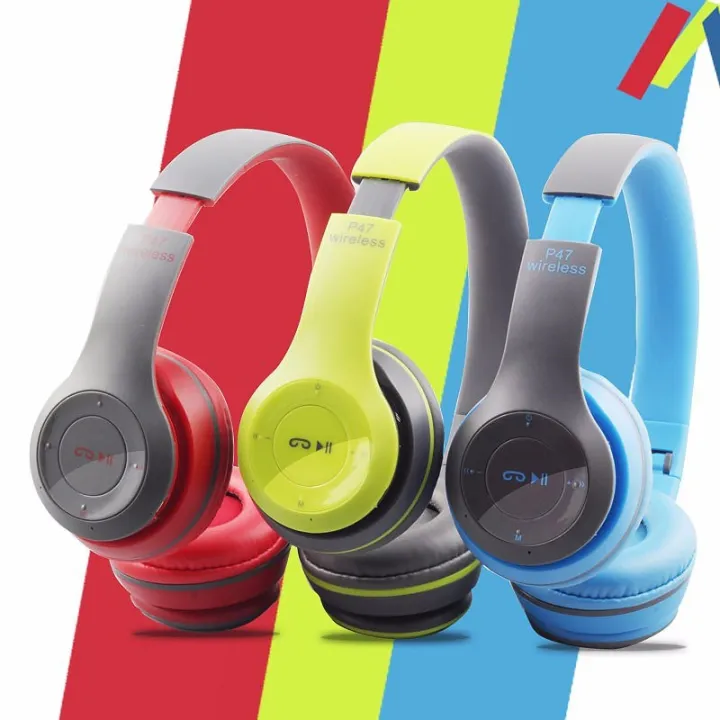 P47%20Bluetooth%204.2%20Headset%20Multifunctional%20Stereo%20Headphone%20Earphone%20Mp3/Mp4%20-%20Image%203