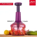 2 in 1 Push N Chop Chopper. 