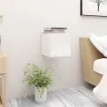 Bedside Cabinets 2 pcs High Gloss White 30.5x30x30 cm Chipboard. 
