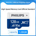 PHILIPS Memory Card 512GB 256GB 128GB 64GB 32GB U3 V30 4K Full HD Micro TF Mini SD Card TF Memory Flash Card for Phone/Computer. 