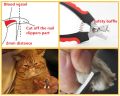 Pet Nail Clipper Stainless Steel Blade Grooming Trimmer for Your Dog & Cat & Pets. 