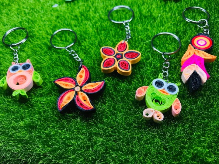 50%20pcs%20Stylish%20Paper%20Quilling%20Key%20Tag%20DIY%20Handmade%20Beautiful%20&%20Colorful%20Variations%20-%20Image%206