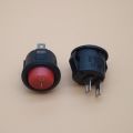 1PCS ON/OFF 2 Pin Round Rocker Switch LED illuminated Car Dashboard Dash Boat Van 12V With Cup. 