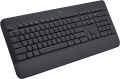 Logitech Signature K650 Comfort Full-Size Wireless Keyboard with Wrist Rest, BLE Bluetooth or Logi Bolt USB Receiver, Deep-Cushioned Keys, Numpad, Compatible with Most OS/PC/Window/Mac. 