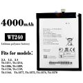 Nokia 2.3 (TA-1211, TA-1214, TA-1206, TA-1209) Battery Replacement WT240 Battery with 4000mAh Capacity_Silver. 