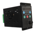 Variable Frequency Drive Controller VFD Inverter AC220V 0.75kw Single Phase To 3 Phase for Lathe. 