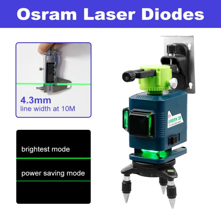 KaiTian%20Laser%20Level%203D%2012%20Lines%20Self-Leveling%20with%20360%20Rotary%20Base%20Lifting%20Platform%20and%20Magnet%20Bracket%20Green%203D%20Laser%20Line%20Level%20-%20Image%205