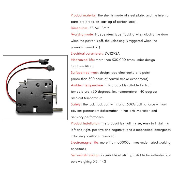 12V%202A%20Intelligent%20Electronic%20Control%20Electromagnetic%20Lock,%20Locker%20Express%20Cabinet%20Lock,%20Access%20Control%20System%20Cabinet%20-%20Image%205