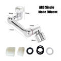 1080° Large-Angle Rotating Splash Filter Faucet Aerator Universal Kitchen Sink Faucet Extender 2Flow Saving Water Tap Nozzle. 