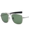 New Metal Square Sunglasses Driver Driving Fashion Sunglasses Large Frame Men and Women Street Shot Glasses8054. 