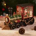 Snowman Christmas Gift Santa Claus Train Santa Claus Music Box Indoor Christmas Decorations Christmas Decorations Christmas Decor Christmas. 