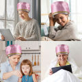 Beauty Salon Thermal Cap Hair Treatment Electric Hair Steamer Nourishing Hair Care Cap Waterproof Baked Oil Heated Hat for Hair. 